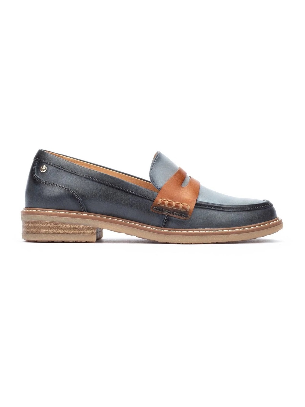 PIKOLINOS Womens Aldaya penny loafers in ocean sz 38 (7.5-8)
